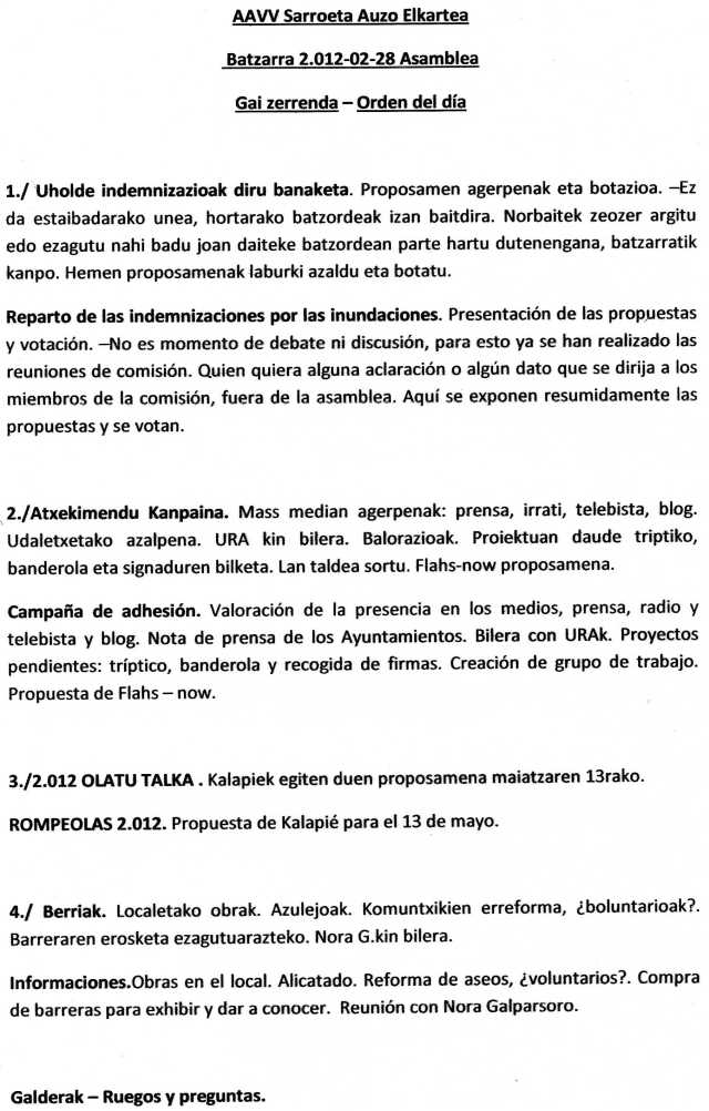 orden de dia 28022012