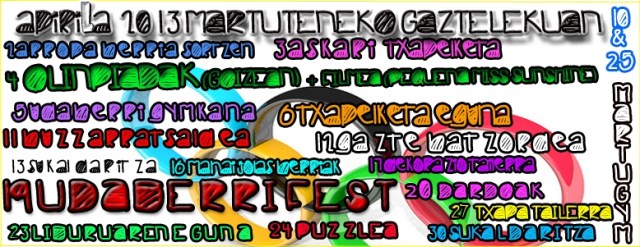 GL APIRILA 2013 PROGRAMAZIOA