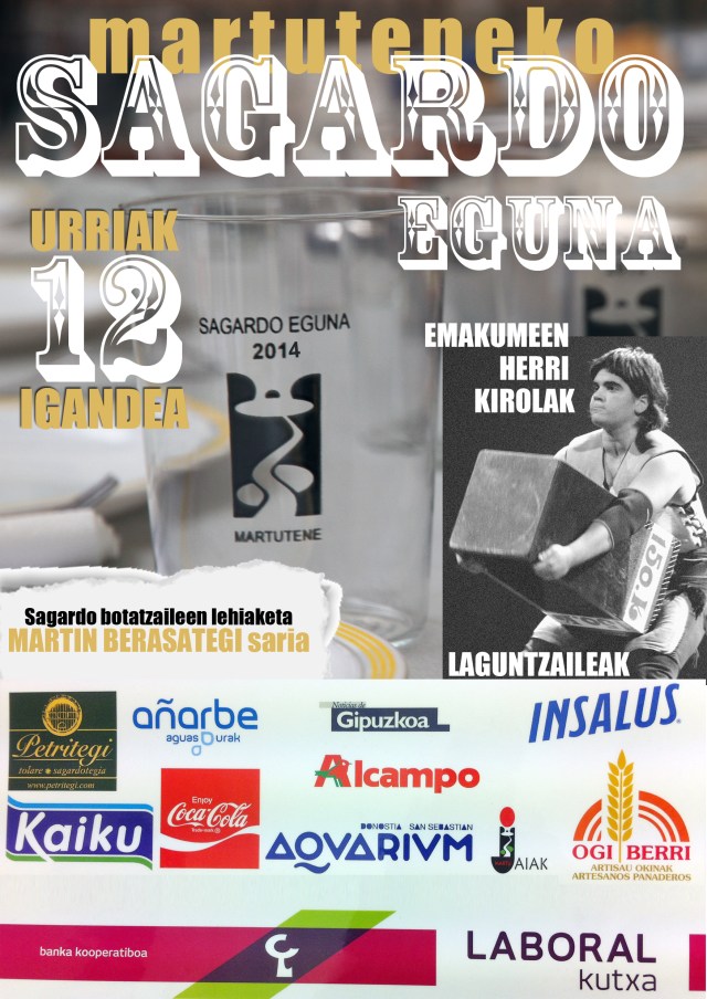 sagardo eguna kartela 2014