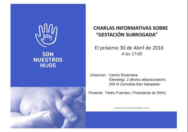 Charla Gestación subrogada