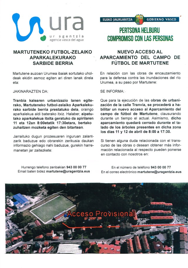 ACCESO CAMPO DE FÚTBOL